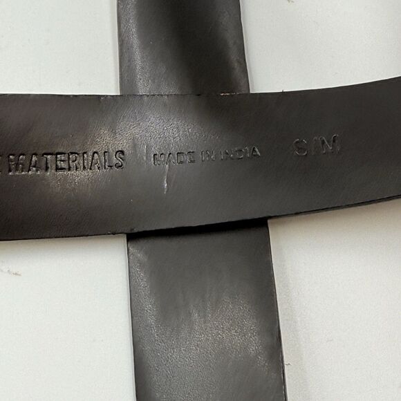 Chicos Women's Interlock Gold Silver Metallic Belt SIZE S/M Small Medium Glam - Picture 4 of 7